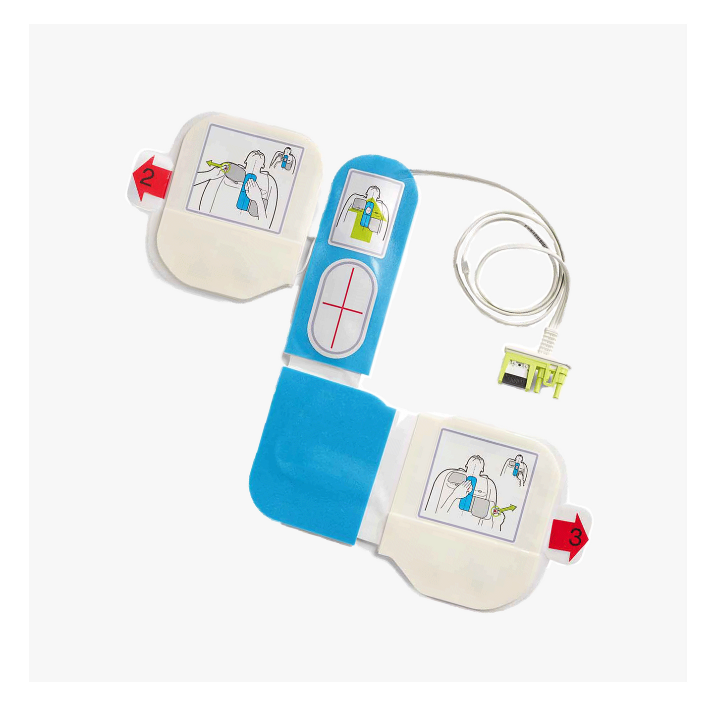 ZOLL AED Plus, CPR-D Pad (unipad)