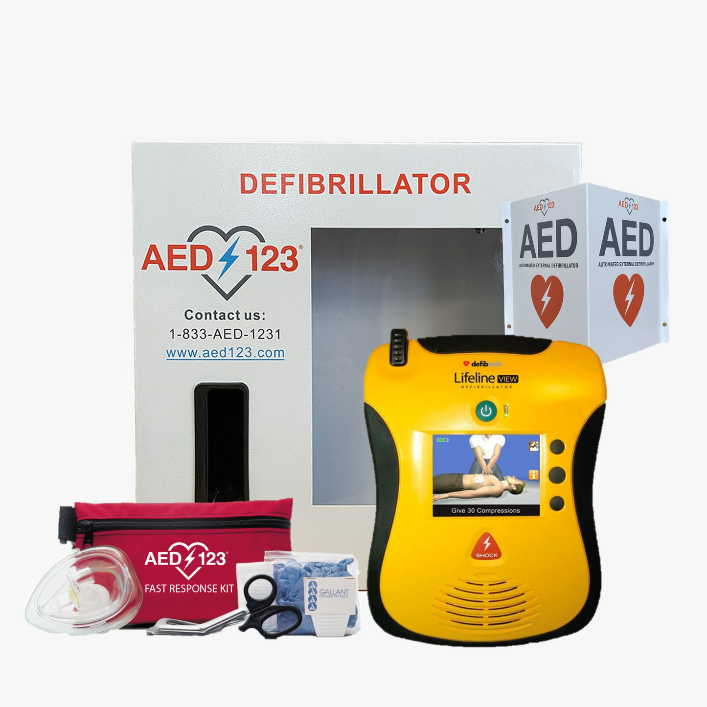 Defibtech Lifeline VIEW Bundle